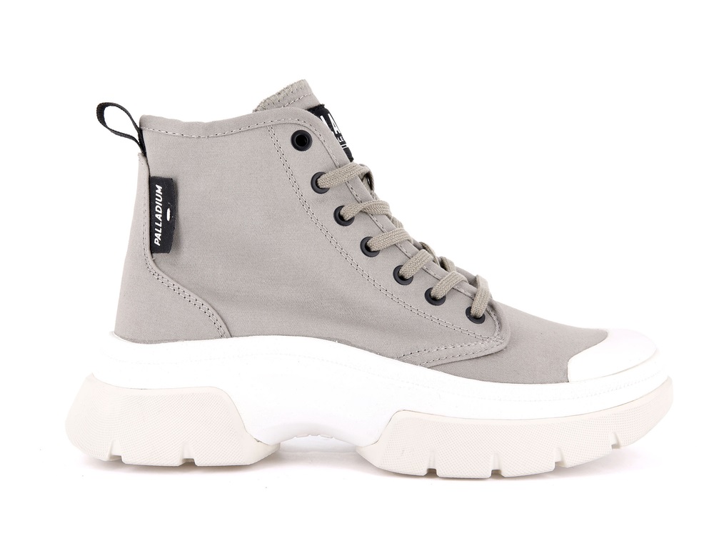 Palladium PALLAWAVE Women\'s High Top Sneakers Dune | Canada-5964