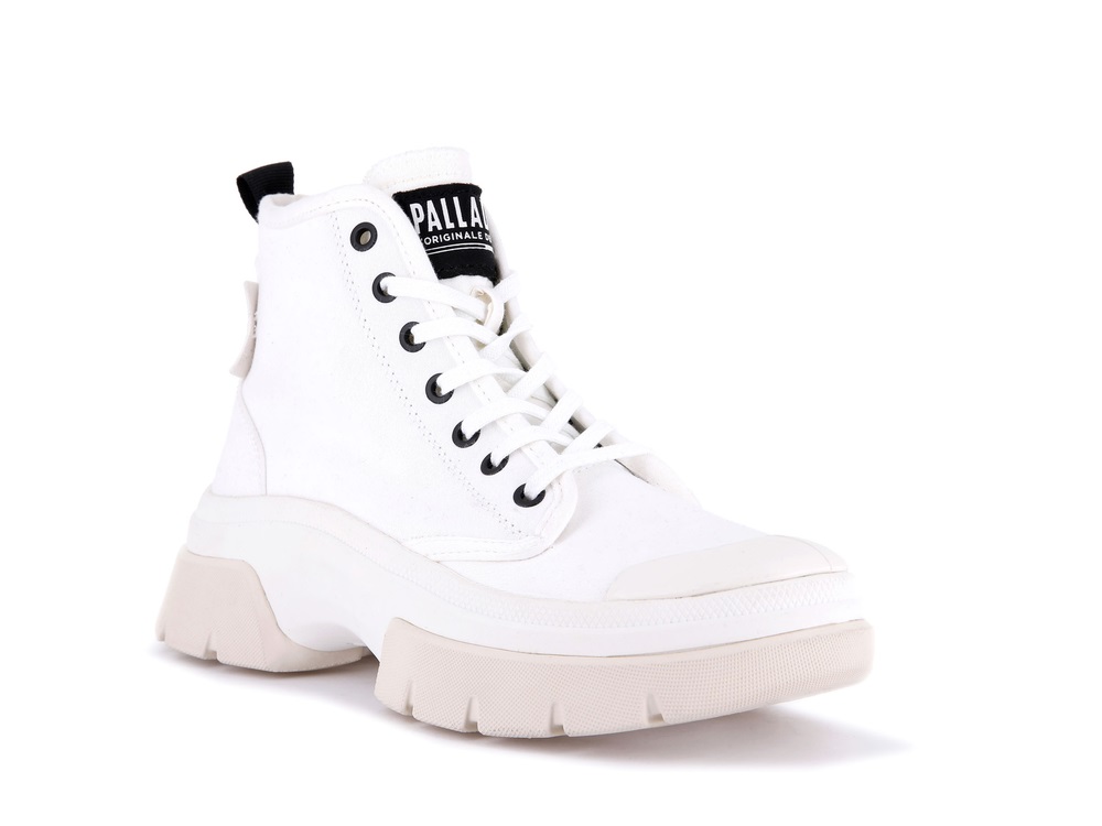Palladium PALLAWAVE Women's Sneakers White | Canada-3127