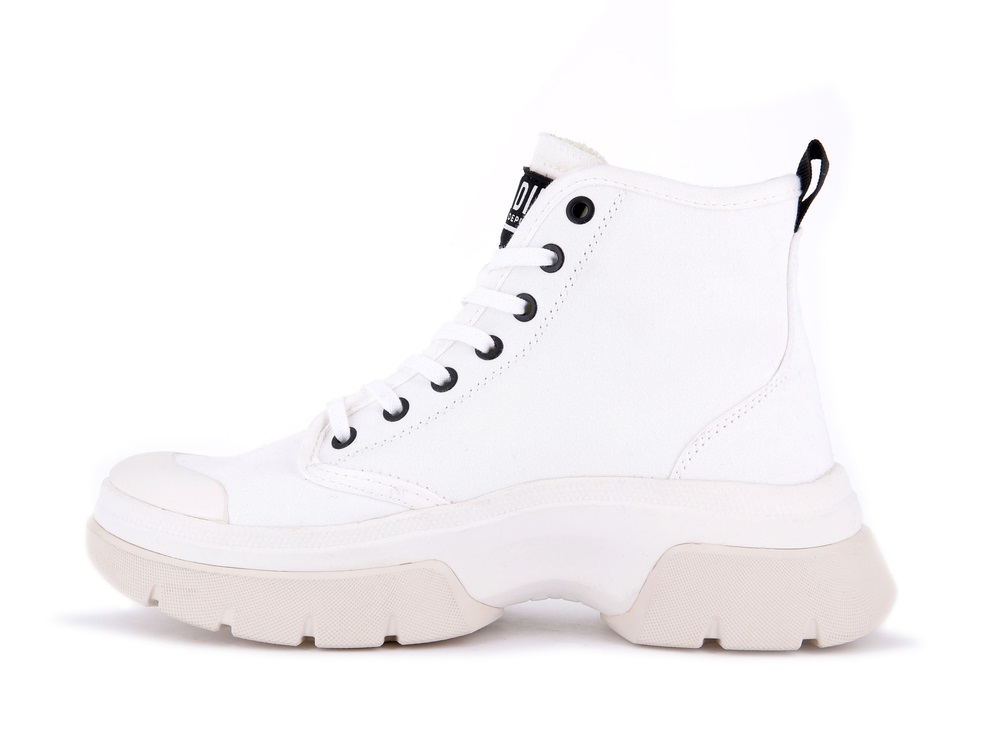 Palladium PALLAWAVE Women's Sneakers White | Canada-3127