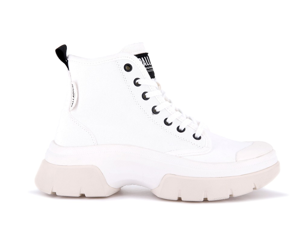 Palladium PALLAWAVE Women\'s Sneakers White | Canada-3127
