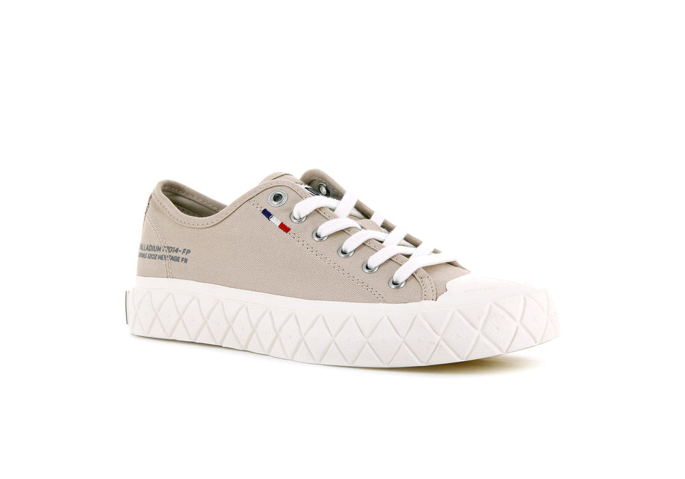 Palladium PALLA ACE CANVAS Men's Low Top Shoes NUDE LIGHT | Canada-6973