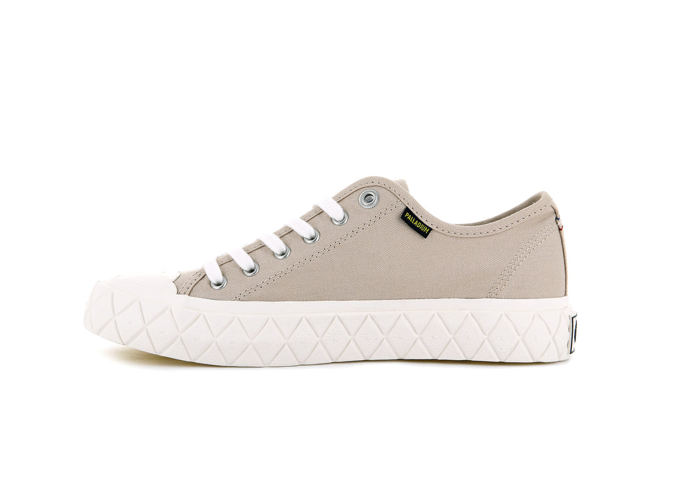 Palladium PALLA ACE CANVAS Men's Low Top Shoes NUDE LIGHT | Canada-6973