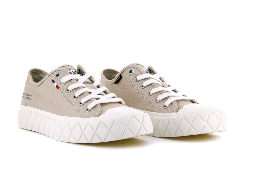 Palladium PALLA ACE CANVAS Men's Low Top Shoes NUDE LIGHT | Canada-6973
