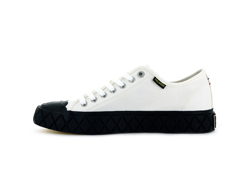 Palladium PALLA ACE CANVAS Men's Sneakers Marshmallow | Canada-9627
