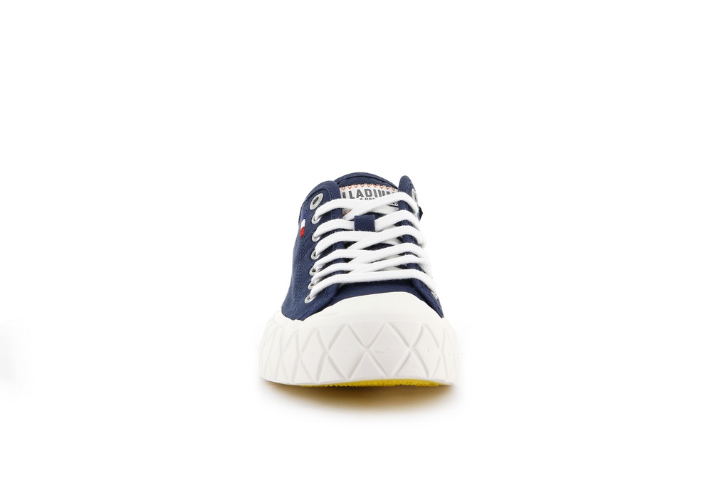 Palladium PALLA ACE CANVAS Women's Low Top Shoes Indigo | Canada-0968