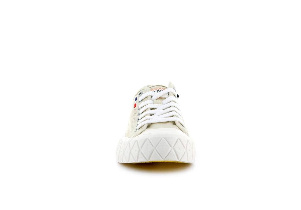 Palladium PALLA ACE CANVAS Women's Low Top Shoes Sahara | Canada-3184