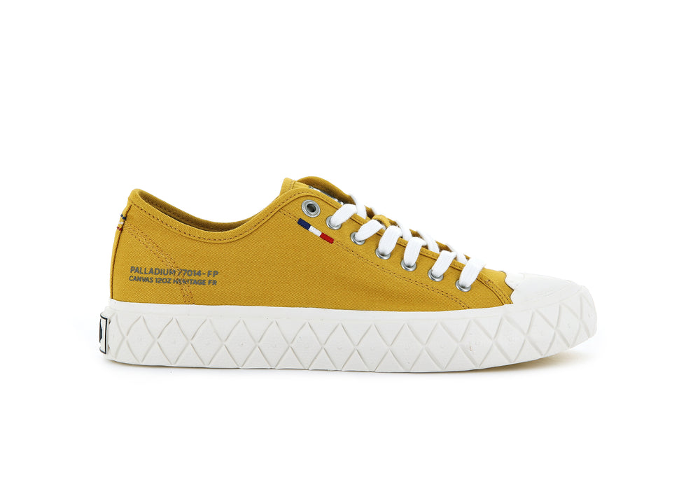 Palladium PALLA ACE CANVAS Women\'s Low Top Shoes Mustard | Canada-8263