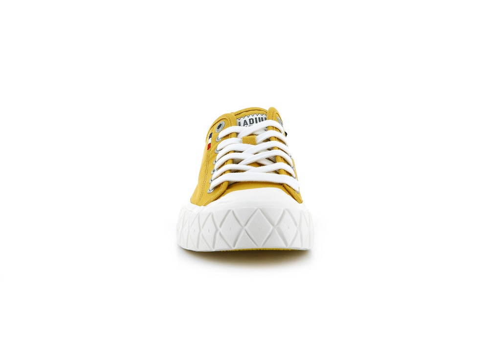Palladium PALLA ACE CANVAS Women's Sneakers Mustard | Canada-0623