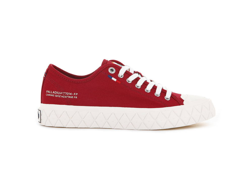 Palladium PALLA ACE CANVAS Women\'s Sneakers Red | Canada-7083