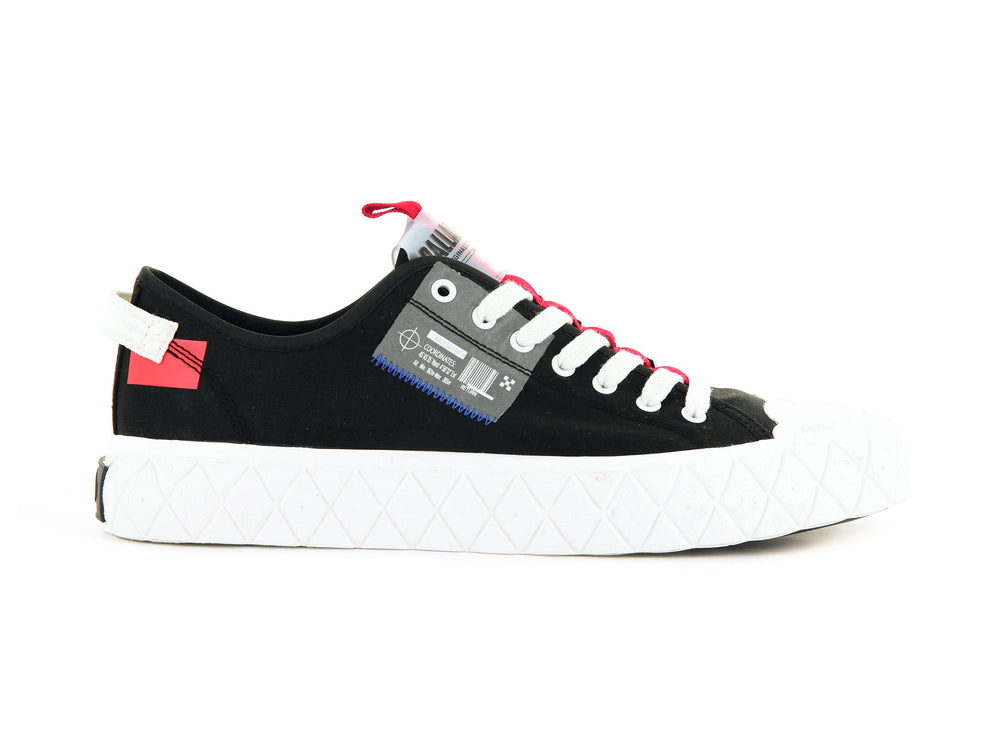 Palladium PALLA ACE LO TICKET TO EARTH Men\'s Sneakers Black | Canada-6934