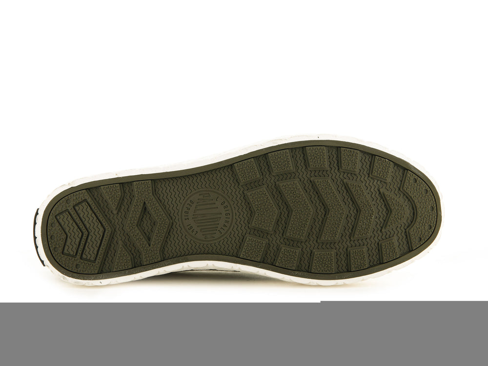 Palladium PALLA ACE LO TICKET TO EARTH Women's Sneakers Green | Canada-4907