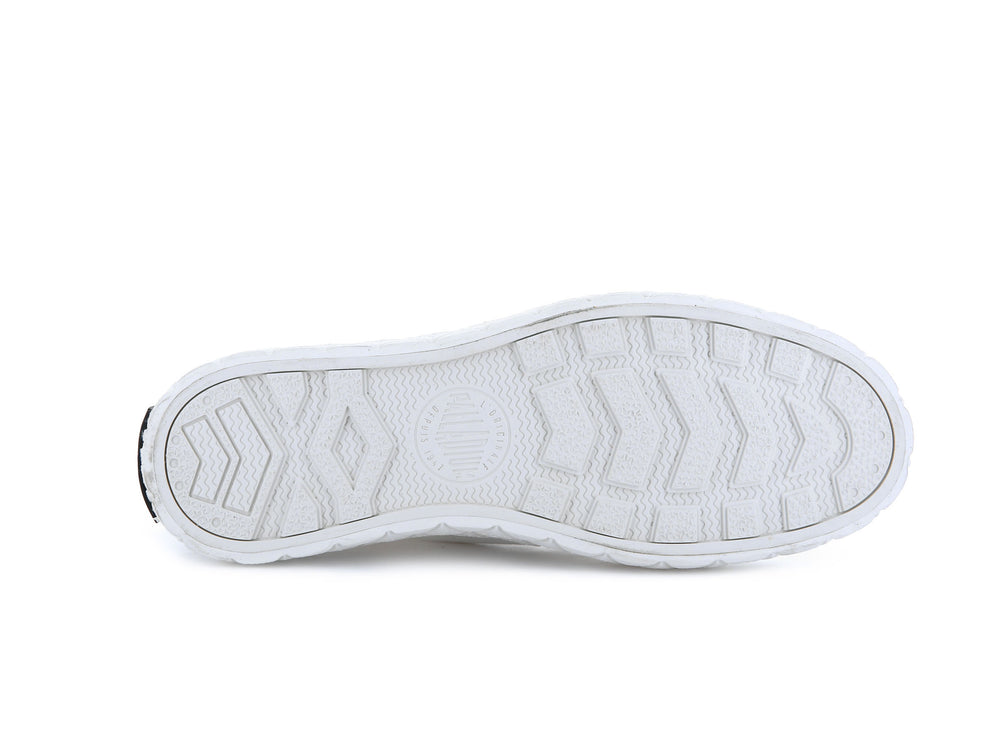 Palladium PALLA ACE LO TICKET TO EARTH Women's Sneakers White | Canada-5396