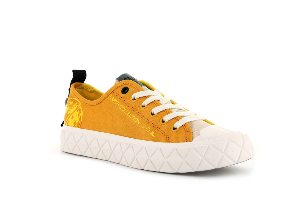 Palladium PALLA ACE ORGANIC METRO Men's Sneakers Mustard | Canada-6153