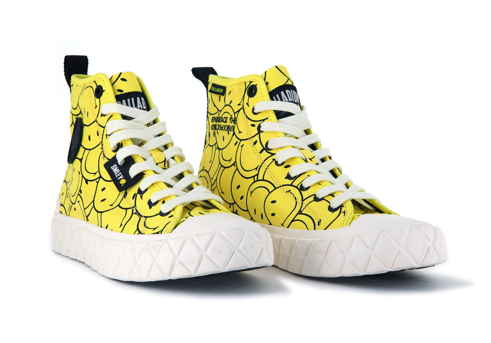 Palladium PALLA ACE OVERSMILEY Women's Sneakers Yellow | Canada-6859