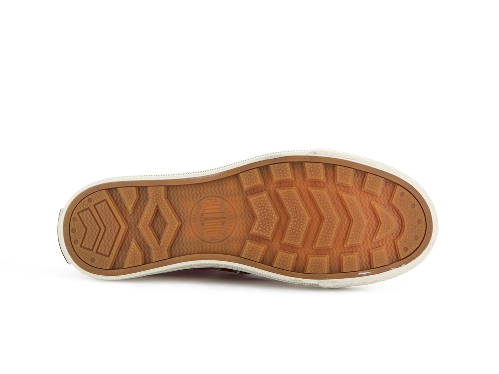 Palladium PALLA LOUVEL Men's Sneakers Red | Canada-7526