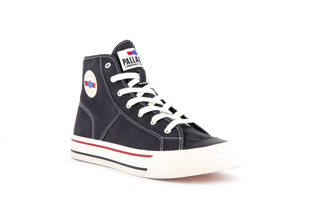Palladium PALLA LOUVEL Women's Sneakers Black | Canada-8219