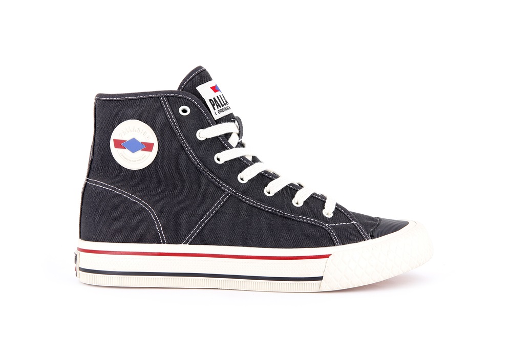 Palladium PALLA LOUVEL Women\'s Sneakers Black | Canada-8219