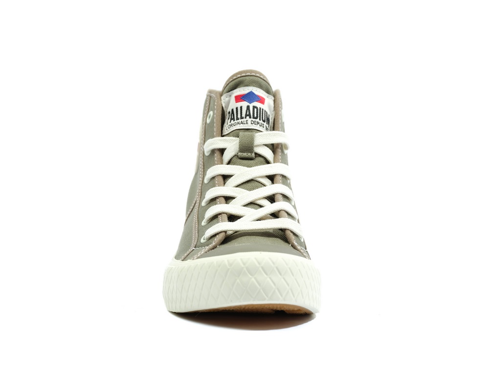 Palladium PALLA LOUVEL Women's Sneakers Green | Canada-9236