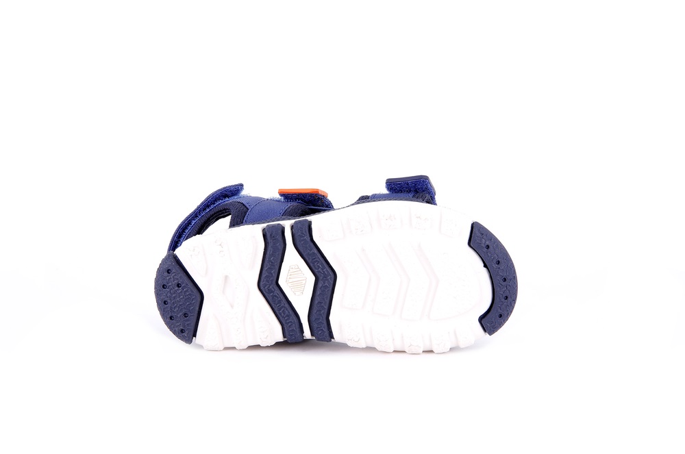 Palladium PALLA NIKKOO MONO Kids' Sandals Navy | Canada-4078