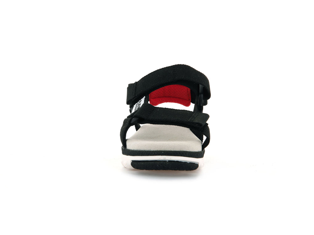 Palladium PALLA NIKKOO URBANITY Kids' Sandals Black | Canada-3059