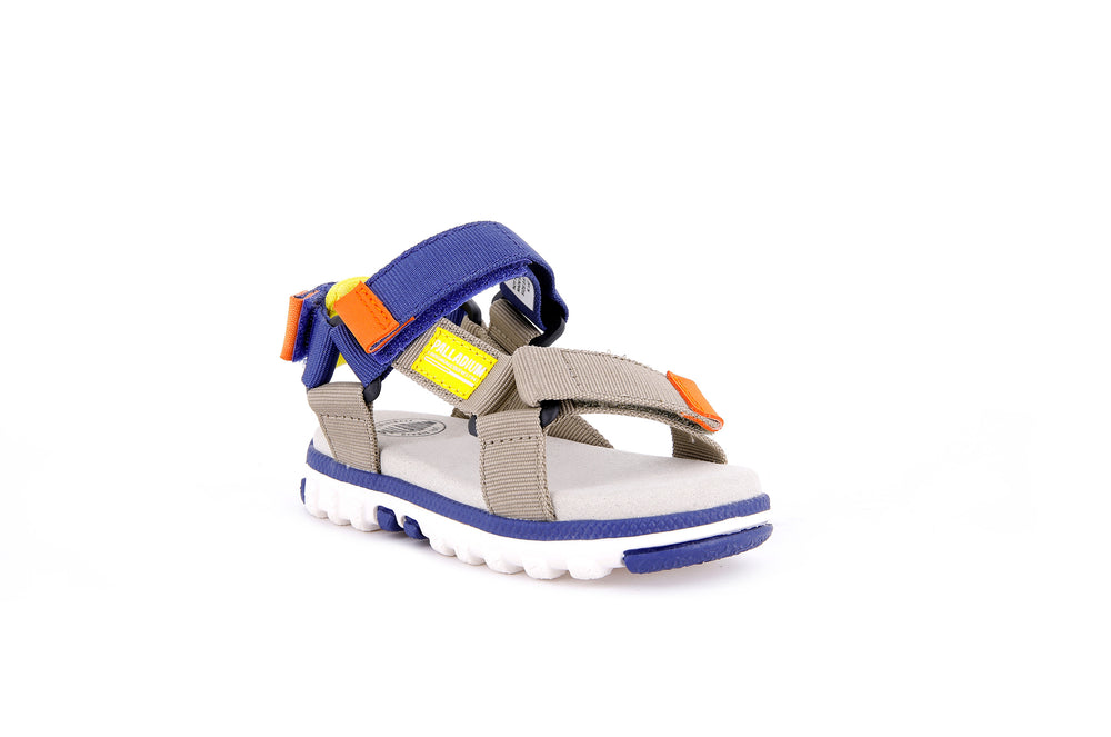 Palladium PALLA NIKKOO URBANITY Kids' Sandals Blue | Canada-4785