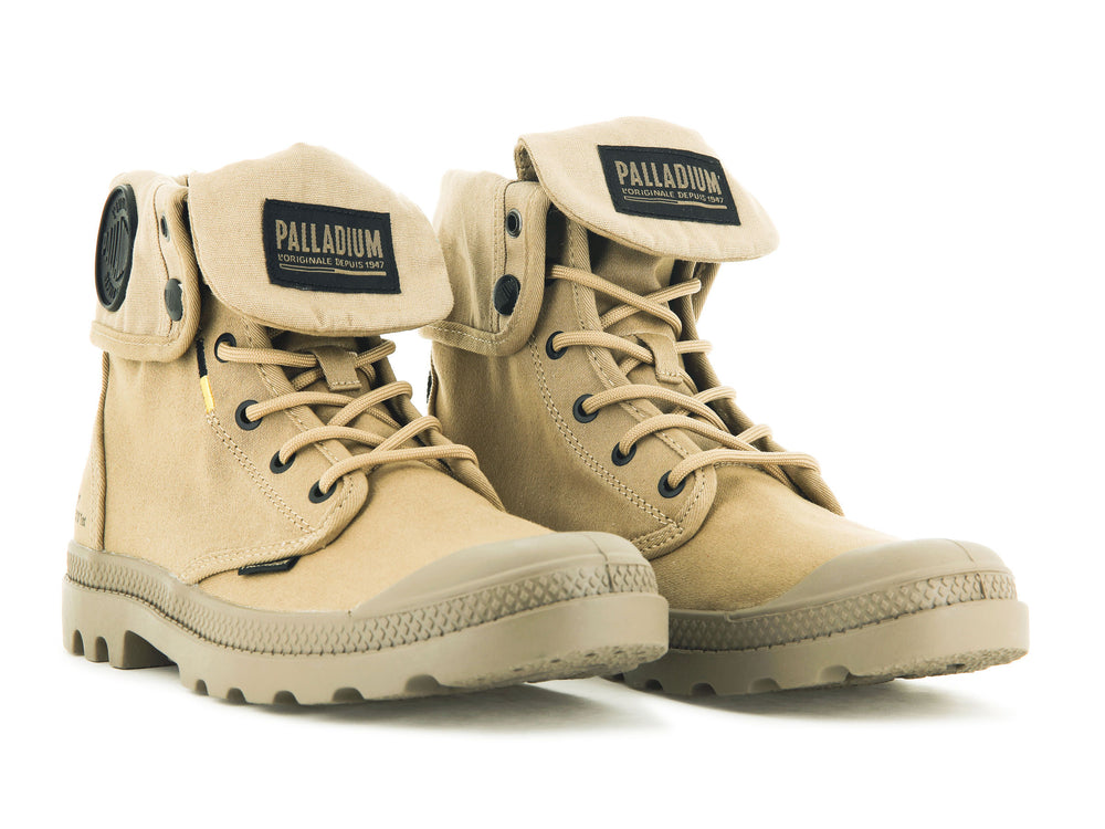 Palladium PAMPA BAGGY SUPPLY Men's Boots Caramel | Canada-0437