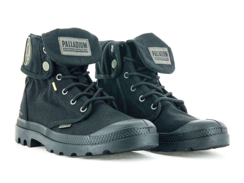 Palladium PAMPA BAGGY SUPPLY Men's Boots Black | Canada-2637