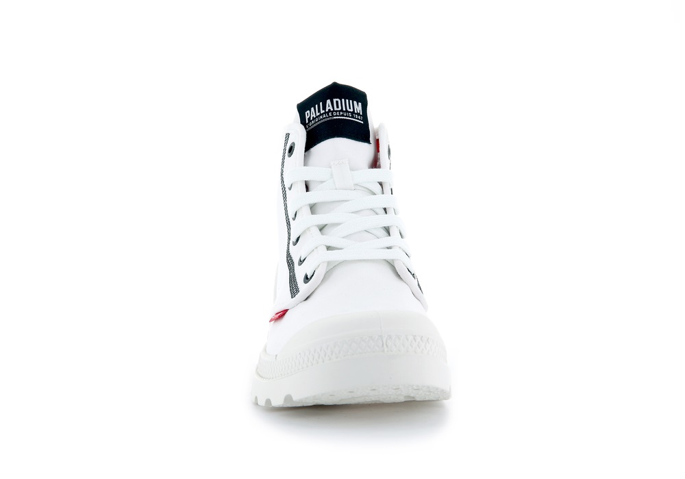 Palladium PAMPA DARE 2 SURVIVE Women's Boots White | Canada-8175