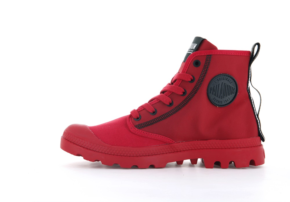 Palladium PAMPA DARE 2 SURVIVE Women's Boots Red | Canada-9614