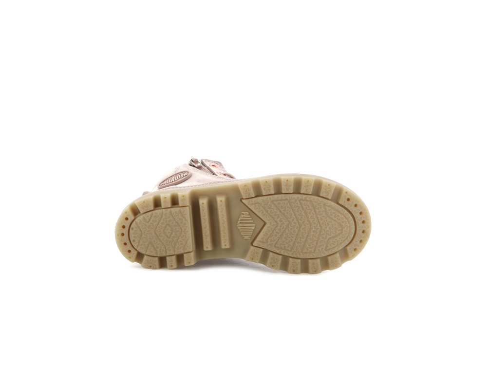 Palladium PAMPA HI CUFF WATERPROOF Kids' Boots Rose | Canada-3740