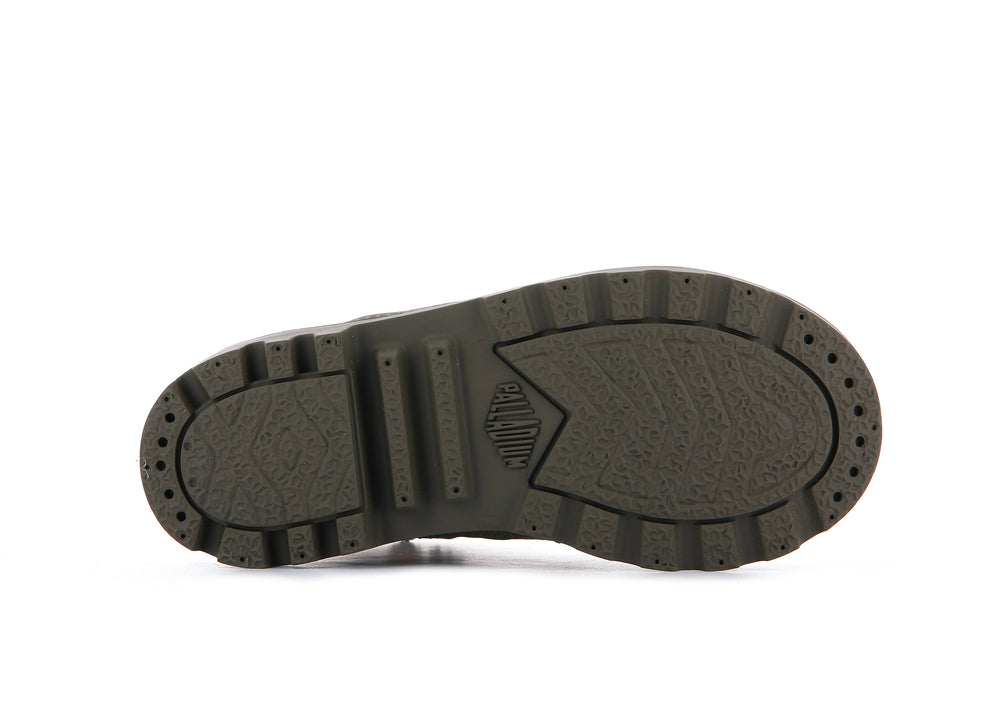 Palladium PAMPA HI CUFF WP OZ Kids' Boots Dune | Canada-0368