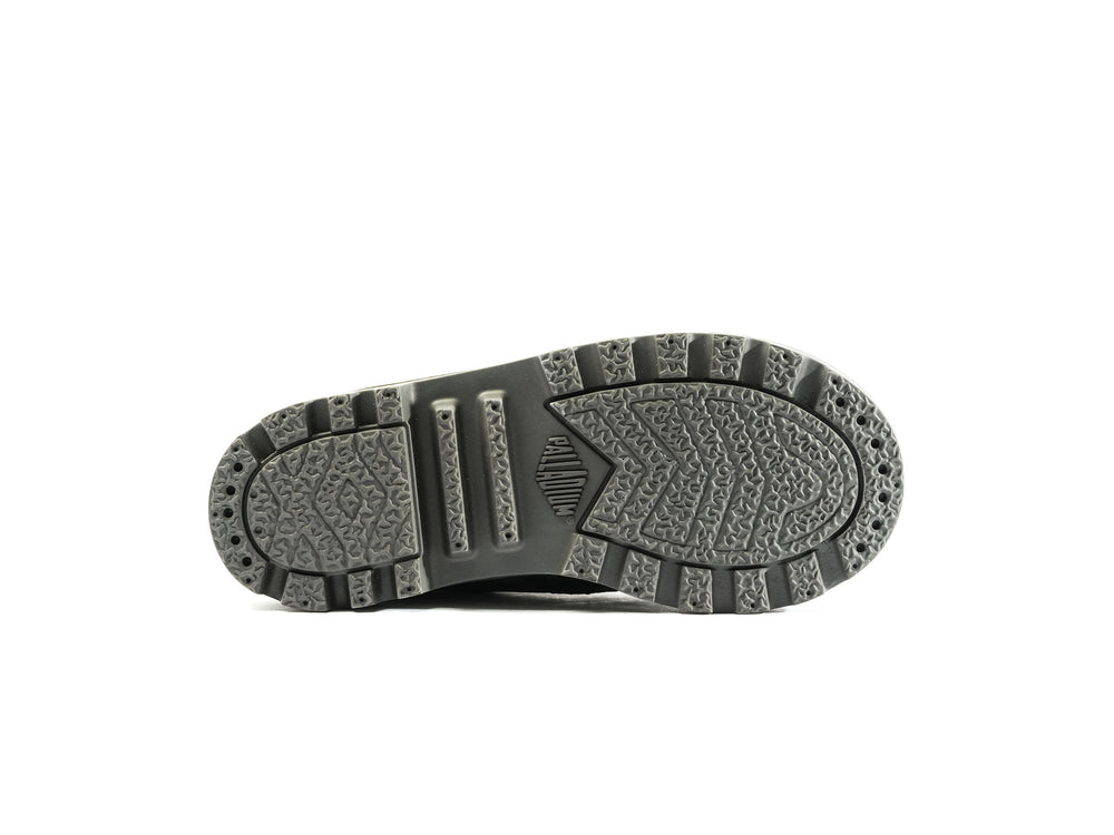 Palladium PAMPA HI CUFF WP OZ L Kids' Boots Black | Canada-5201