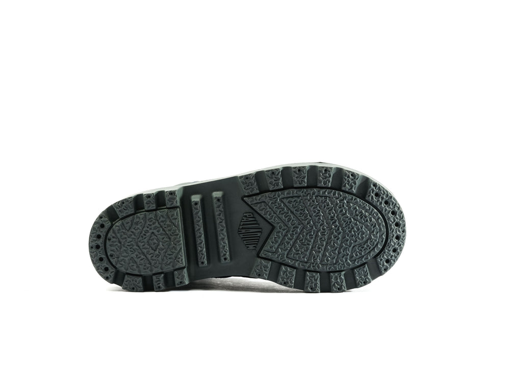 Palladium PAMPA HI CUFF WP OZ L Kids' Boots Indigo | Canada-8415