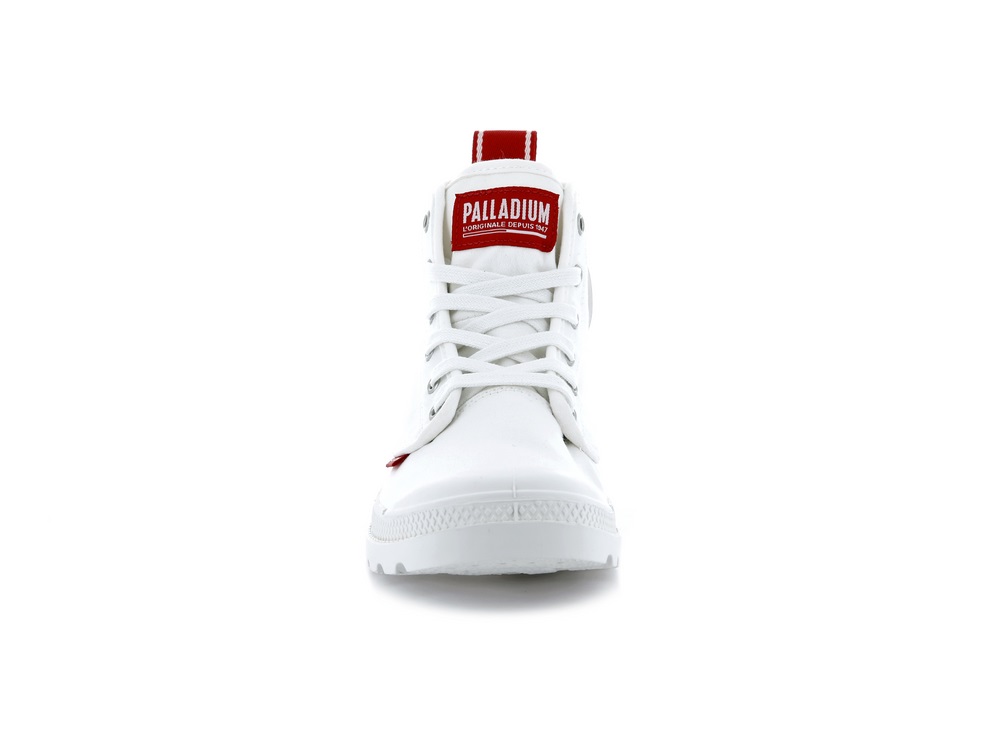 Palladium PAMPA HI DARE Men's Boots White | Canada-7531