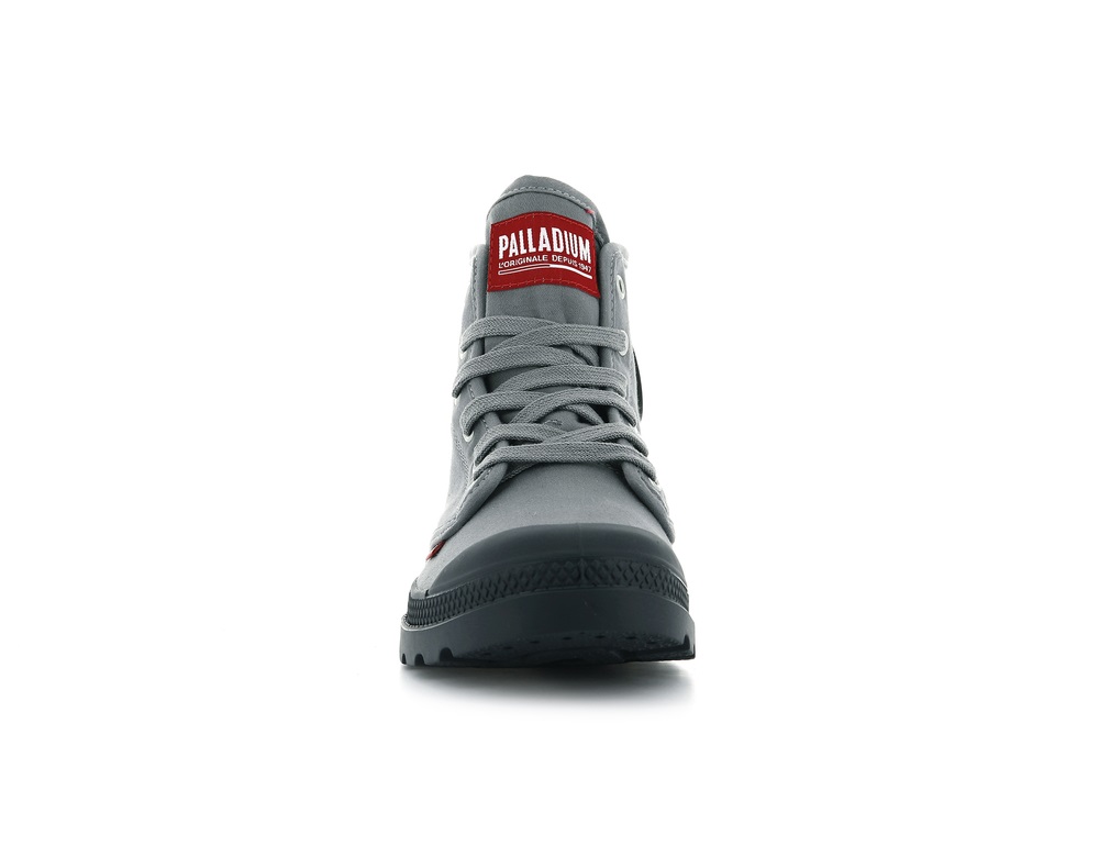 Palladium PAMPA HI DARE Women's Boots Titanium | Canada-4380