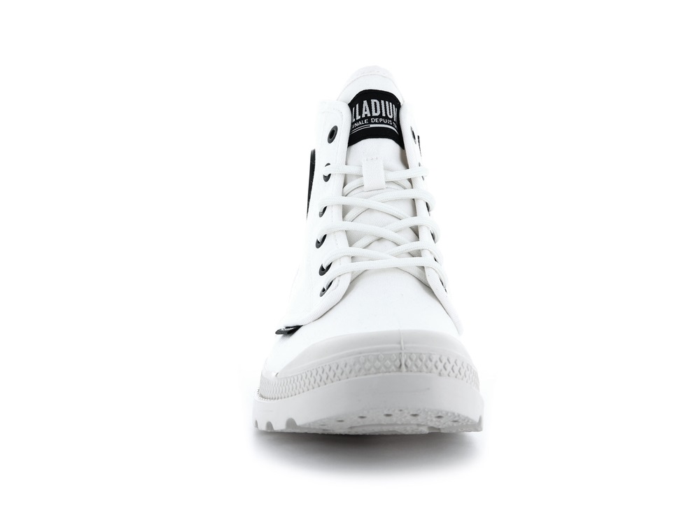 Palladium PAMPA HI HTG SUPPLY Men's Boots White | Canada-5749
