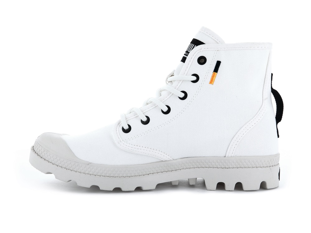 Palladium PAMPA HI HTG SUPPLY Men's Boots White | Canada-5749