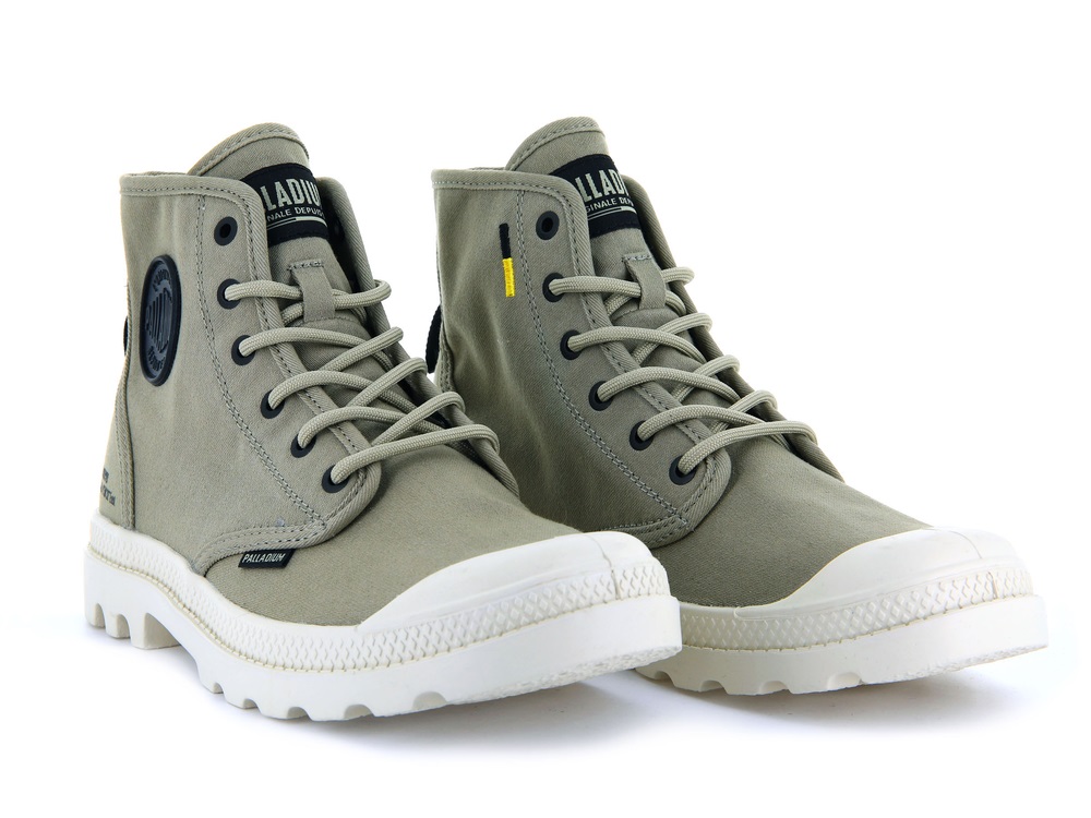 Palladium PAMPA HI HTG SUPPLY Women's Boots Dune | Canada-0128