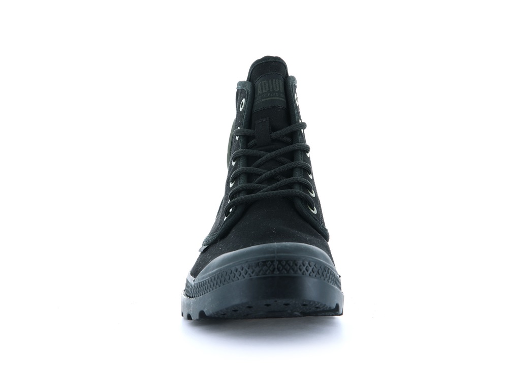 Palladium PAMPA HI HTG SUPPLY Women's Boots Black | Canada-3451