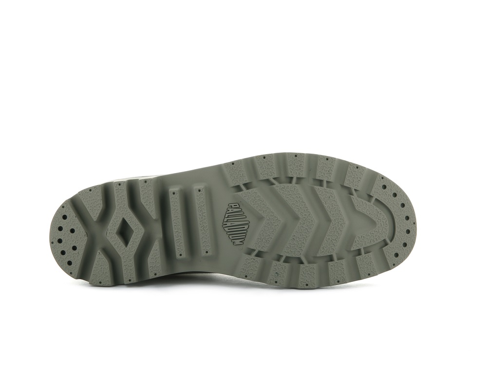 Palladium PAMPA HI Men's Boots Eucalyptus/Aluminium | Canada-5103