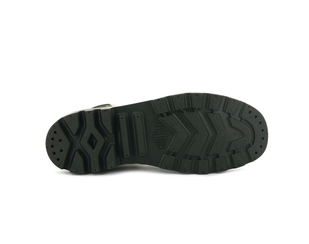 Palladium PAMPA HI Men's Boots Green | Canada-7384