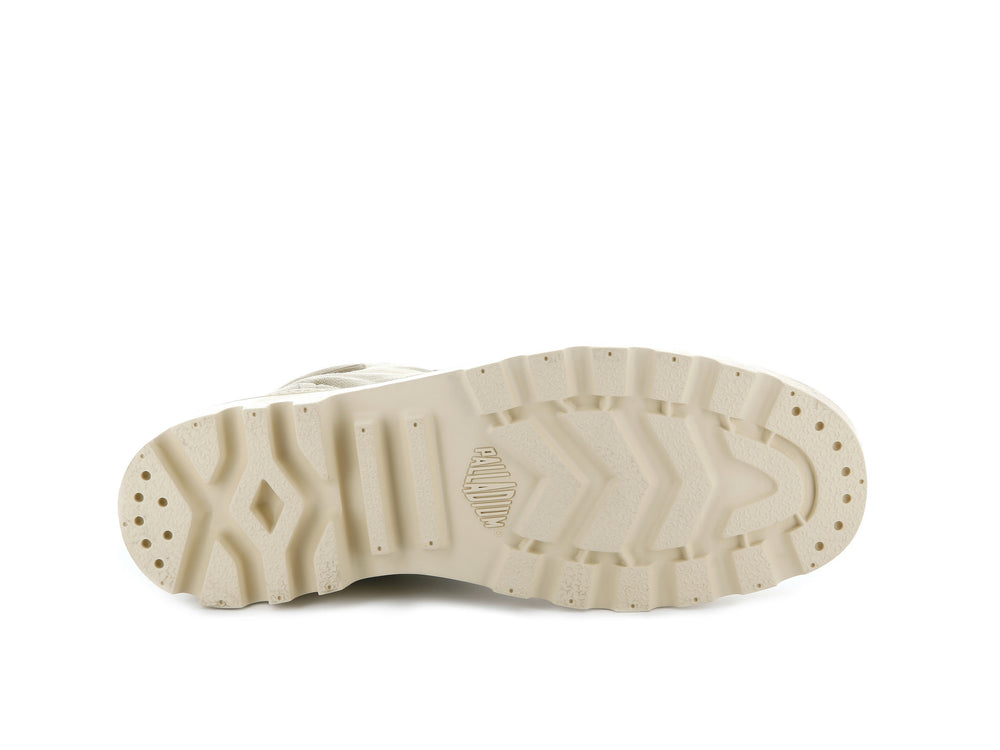 Palladium PAMPA HI Men's Boots Sahara Ecru | Canada-4819