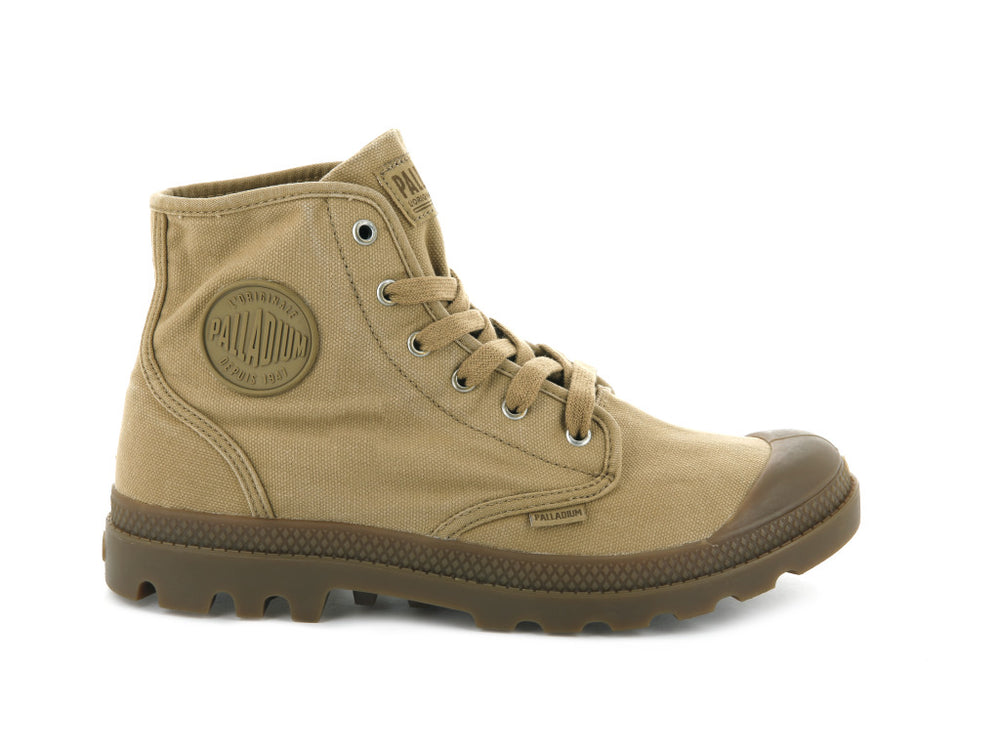 Palladium PAMPA HI Men\'s Boots Woodlin | Canada-3152