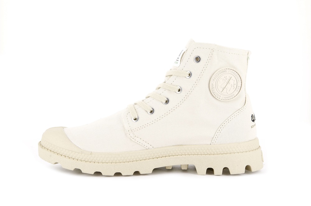 Palladium PAMPA HI ORGANIC II Women's Boots LIGHT SAND | Canada-6891