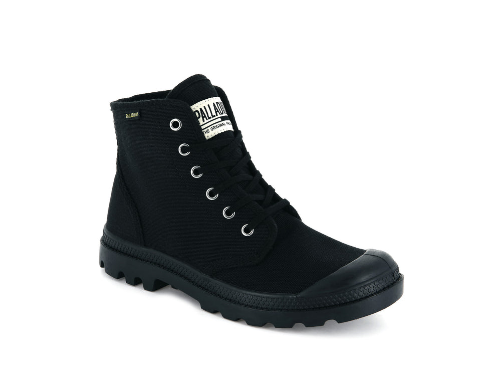Palladium PAMPA HI ORIGINALE Men's Boots Black | Canada-7215