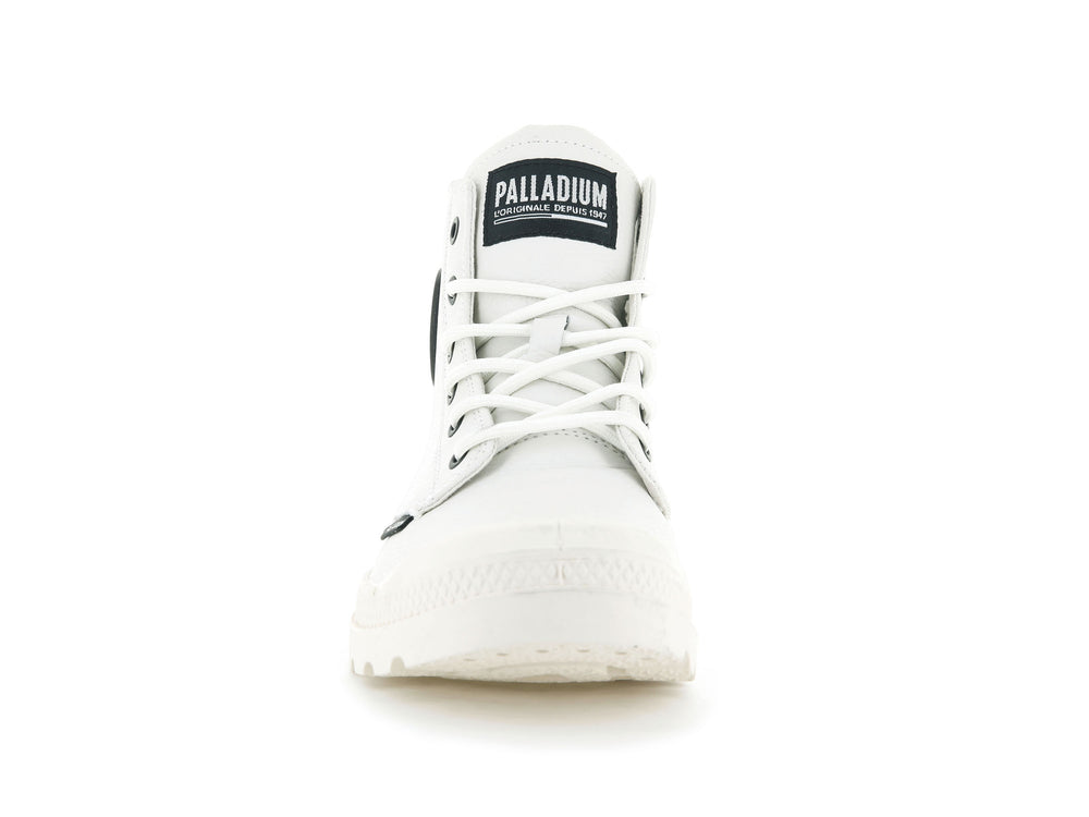 Palladium PAMPA HI SUPPLY LEATHER Men's Winter Boots White | Canada-3501