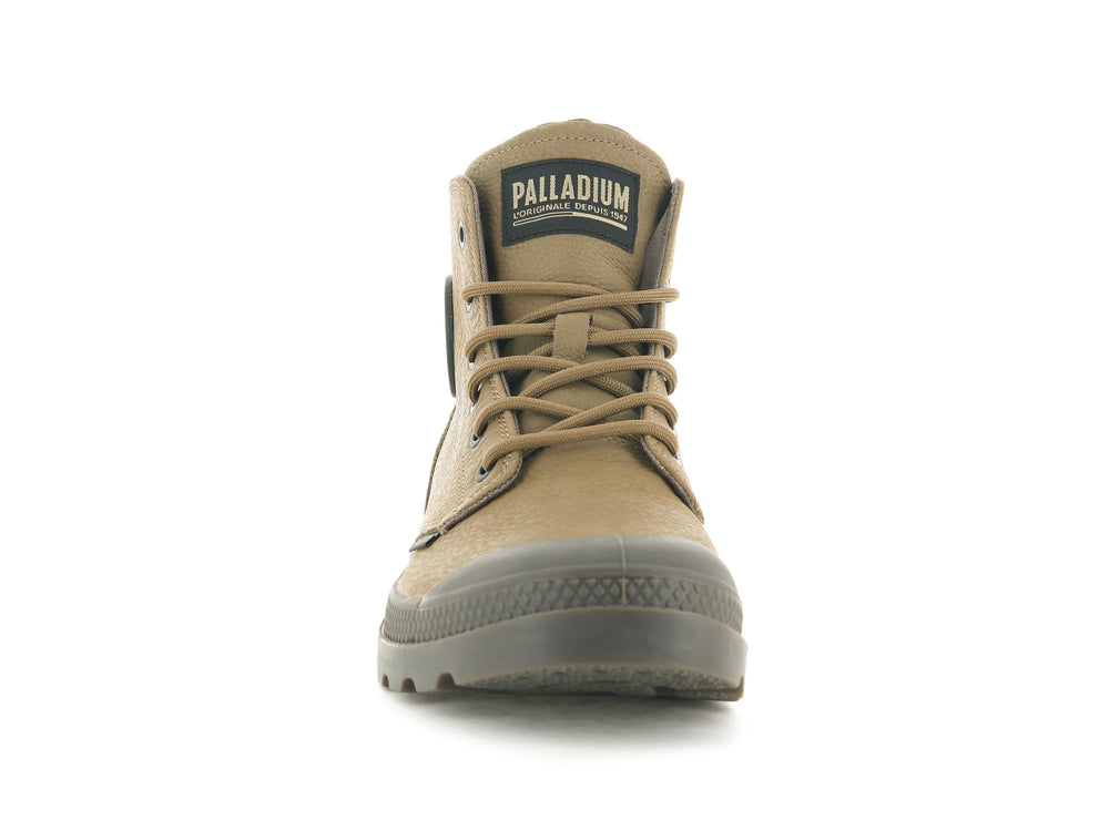 Palladium PAMPA HI SUPPLY LEATHER Men's Winter Boots Brown | Canada-7291