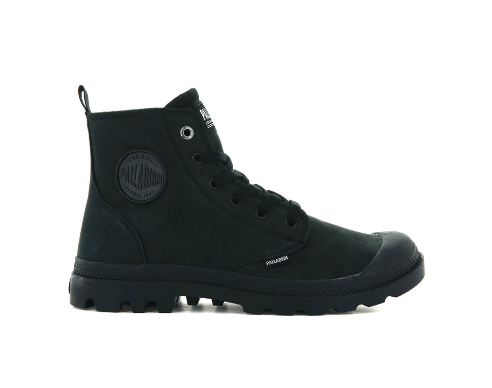 Palladium PAMPA HI ZIP NBK Men\'s Boots Black | Canada-9517