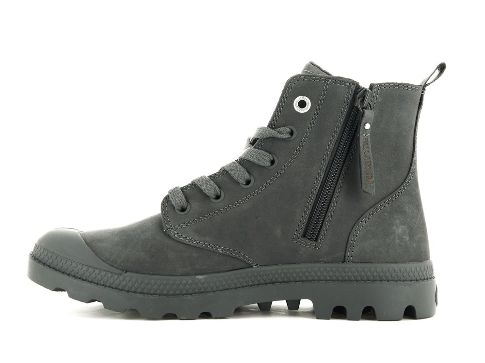 Palladium PAMPA HI ZIP NBK Men's Boots Eiffel Tower | Canada-2369