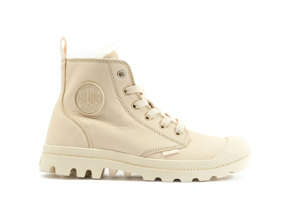 Palladium PAMPA HI ZIP WL Women\'s Winter Boots Sahara | Canada-2604